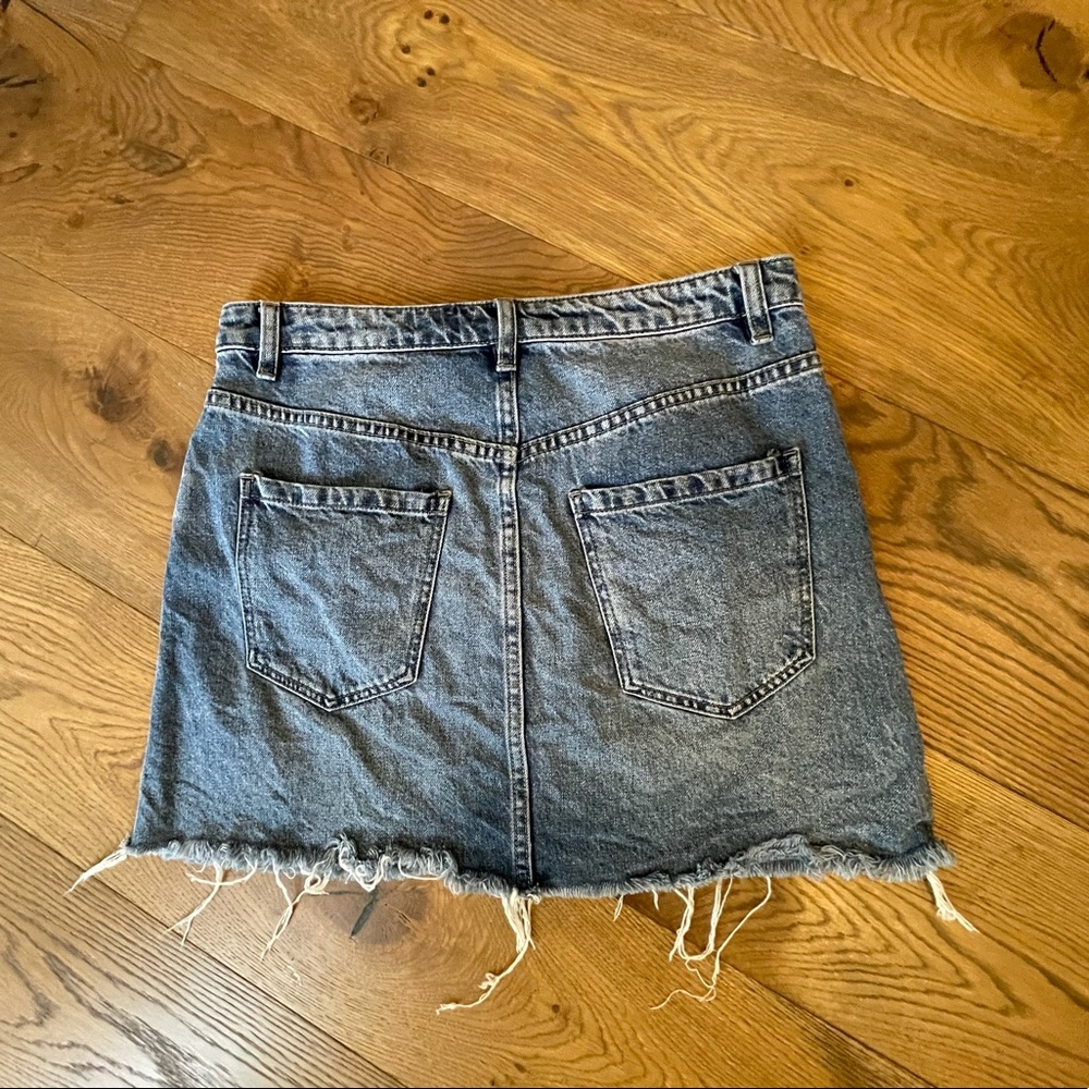 Free people Jean skirt!